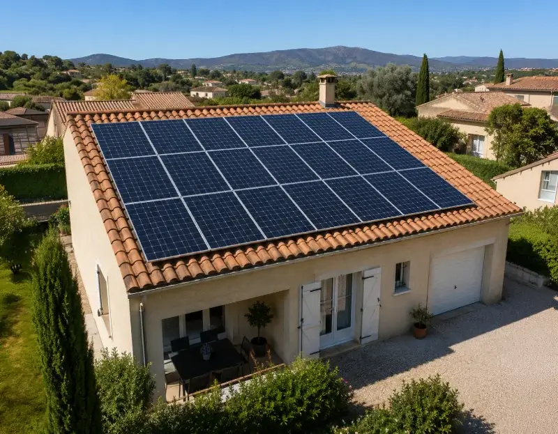 Prime à l'autoconsommation panneaux solaires Le Pradal — aide financière de l'État